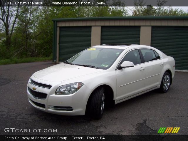 2011 Chevrolet Malibu LT in White Diamond Tricoat