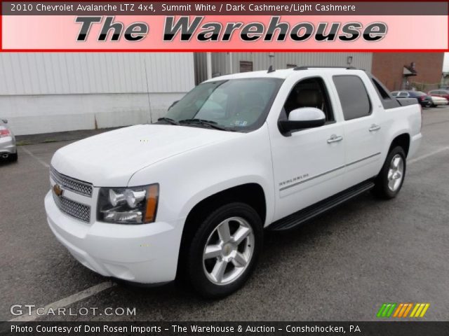 2010 Chevrolet Avalanche LTZ 4x4 in Summit White