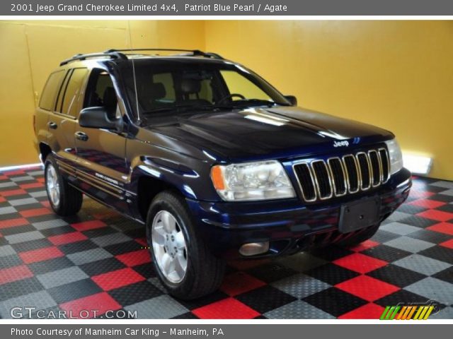 2001 Jeep Grand Cherokee Limited 4x4 in Patriot Blue Pearl