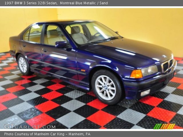 1997 BMW 3 Series 328i Sedan in Montreal Blue Metallic