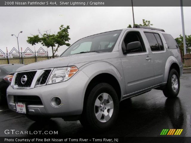 2008 Nissan Pathfinder S 4x4 in Silver Lightning