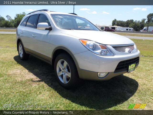 2011 Hyundai Veracruz Limited in Ultra Silver