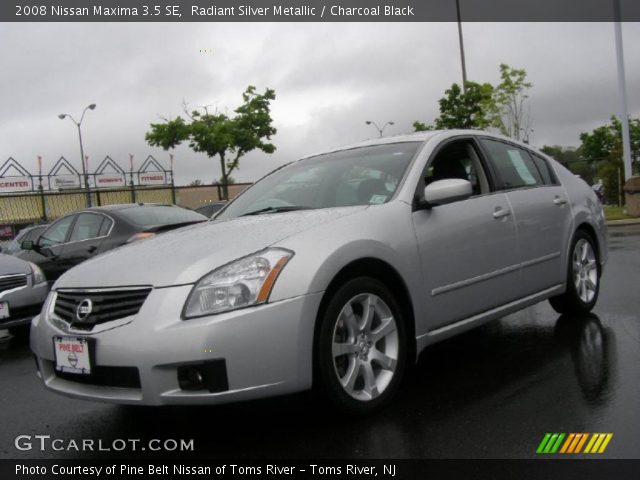 2008 Nissan Maxima 3.5 SE in Radiant Silver Metallic