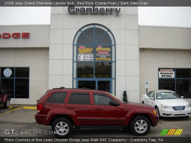 2008 Jeep Grand Cherokee Laredo 4x4 in Red Rock Crystal Pearl