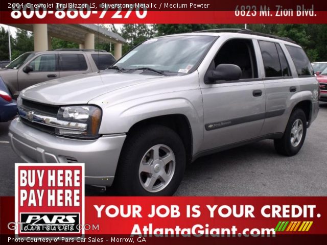 2004 Chevrolet TrailBlazer LS in Silverstone Metallic