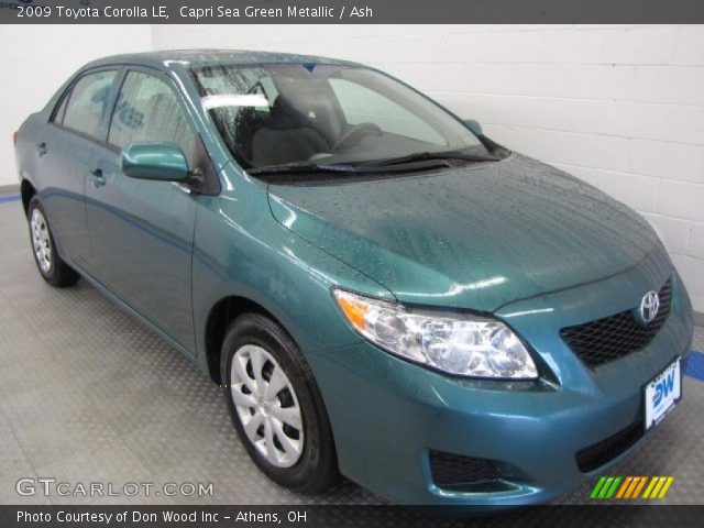 2009 Toyota Corolla LE in Capri Sea Green Metallic