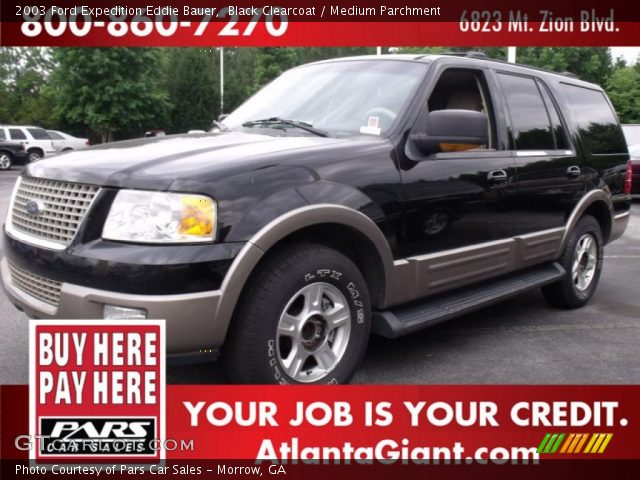 2003 Ford Expedition Eddie Bauer in Black Clearcoat