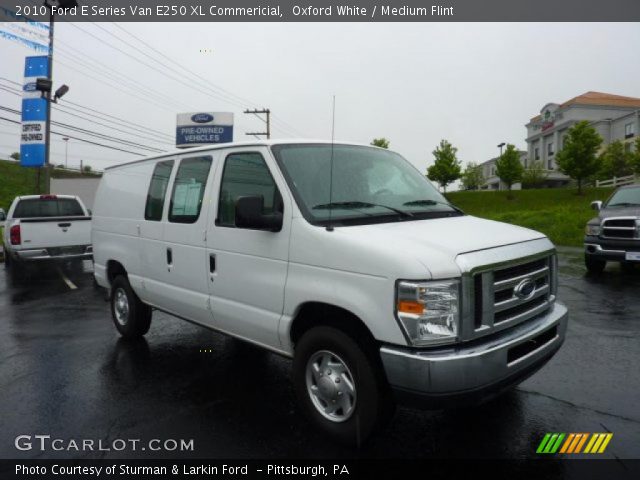 2010 Ford E Series Van E250 XL Commericial in Oxford White