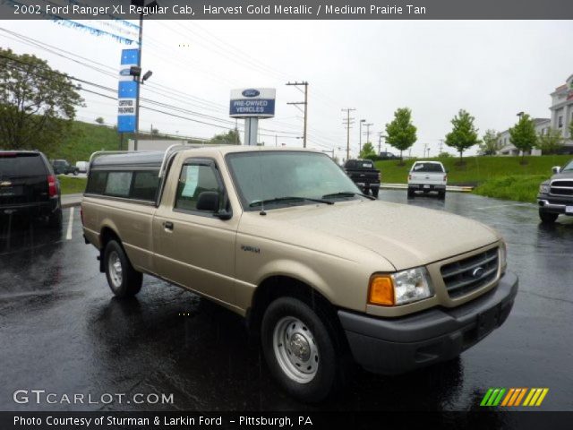 2002 Ford Ranger XL Regular Cab in Harvest Gold Metallic