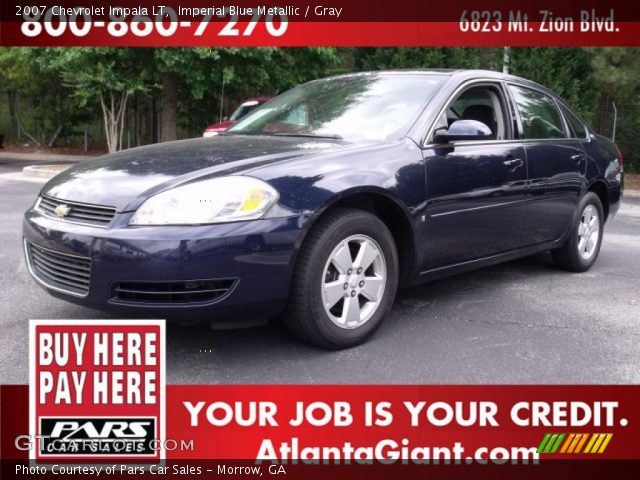 2007 Chevrolet Impala LT in Imperial Blue Metallic