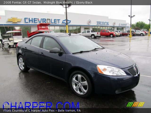 2008 Pontiac G6 GT Sedan in Midnight Blue Metallic