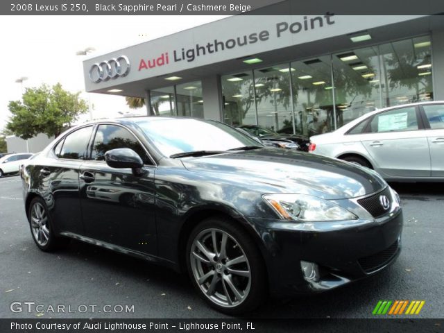 2008 Lexus IS 250 in Black Sapphire Pearl