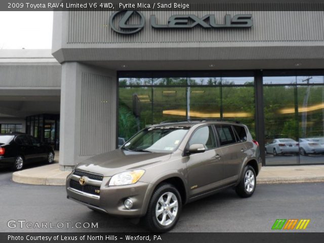 2009 Toyota RAV4 Limited V6 4WD in Pyrite Mica