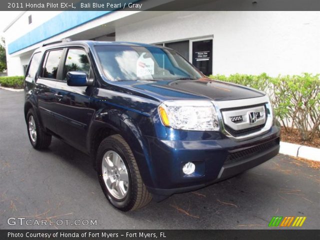 2011 Honda Pilot EX-L in Bali Blue Pearl