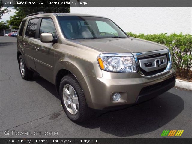 2011 Honda Pilot EX-L in Mocha Metallic