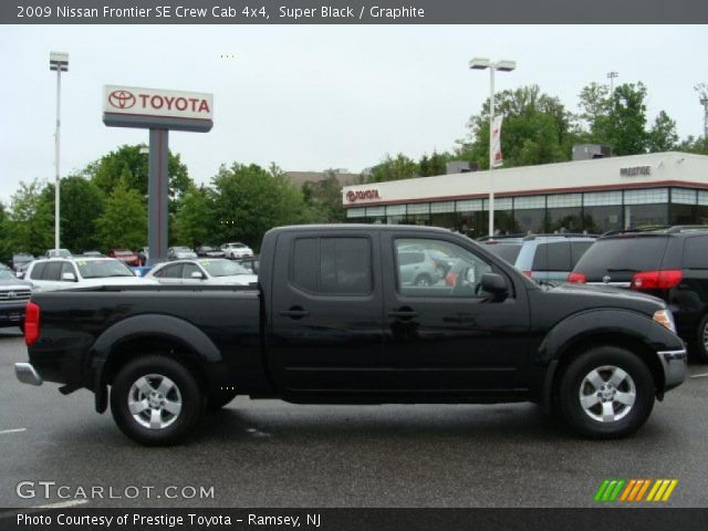 2009 Nissan Frontier SE Crew Cab 4x4 in Super Black