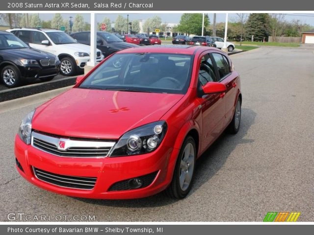 2008 Saturn Astra XR Sedan in Salsa Red