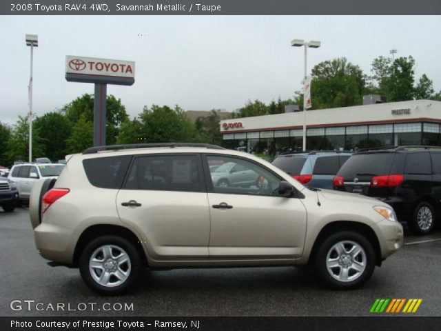 2008 Toyota RAV4 4WD in Savannah Metallic