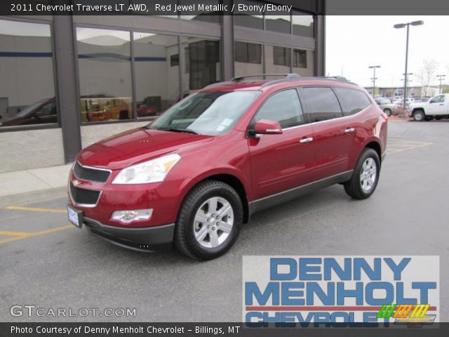 2011 Chevrolet Traverse LT AWD in Red Jewel Metallic