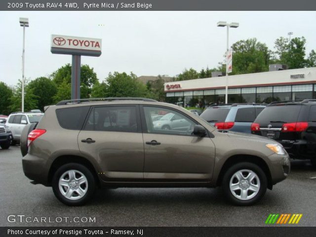 2009 Toyota RAV4 4WD in Pyrite Mica