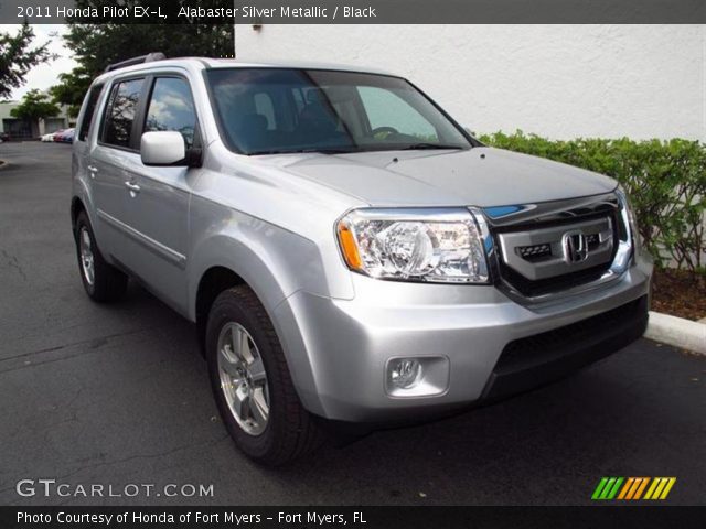 2011 Honda Pilot EX-L in Alabaster Silver Metallic