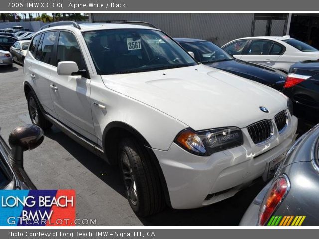 2006 BMW X3 3.0i in Alpine White