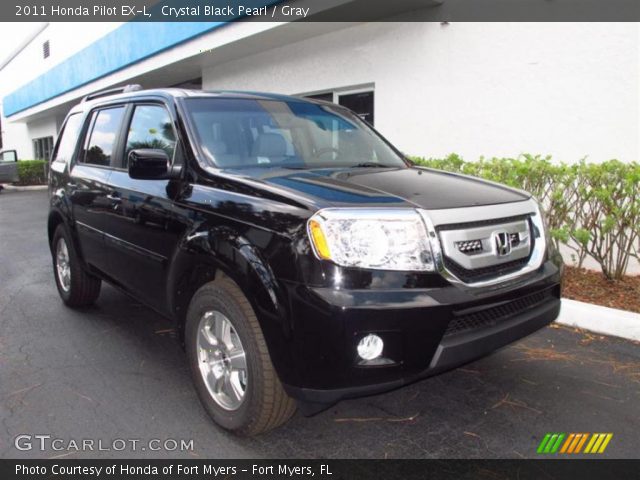2011 Honda Pilot EX-L in Crystal Black Pearl