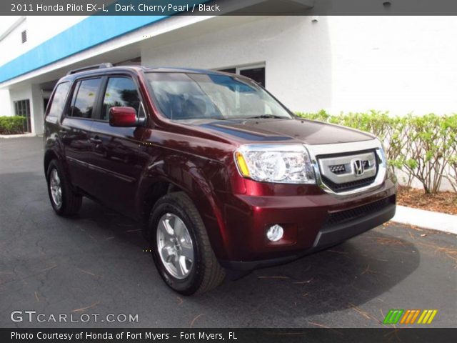 2011 Honda Pilot EX-L in Dark Cherry Pearl