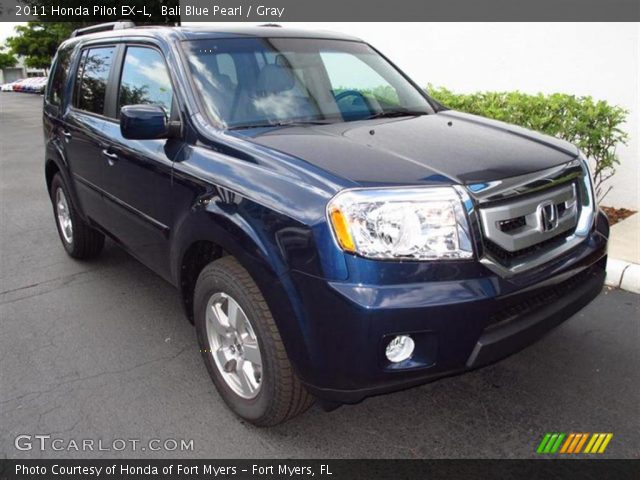 2011 Honda Pilot EX-L in Bali Blue Pearl