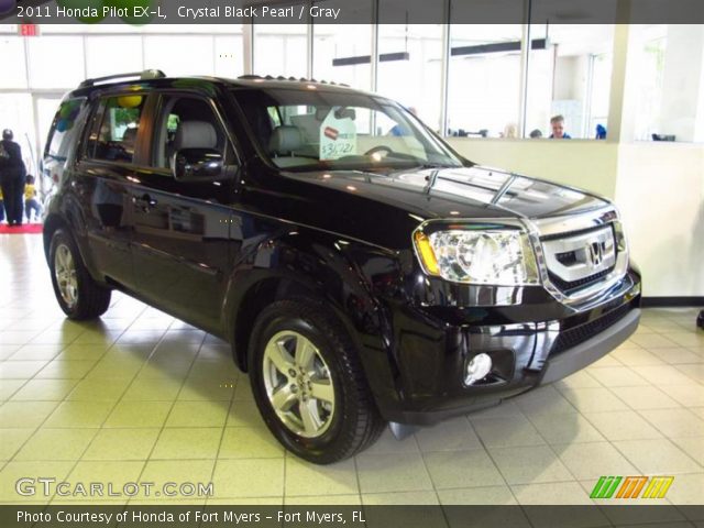 2011 Honda Pilot EX-L in Crystal Black Pearl