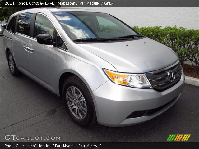 2011 Honda Odyssey EX-L in Alabaster Silver Metallic