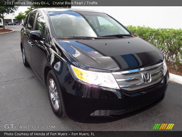 2011 Honda Odyssey EX-L in Crystal Black Pearl