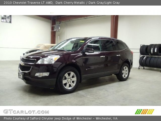 2010 Chevrolet Traverse LT AWD in Dark Cherry Metallic