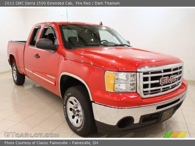 2011 GMC Sierra 1500 Extended Cab in Fire Red