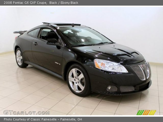 2008 Pontiac G6 GXP Coupe in Black