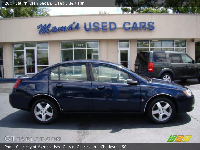 2007 Saturn ION 3 Sedan in Deep Blue