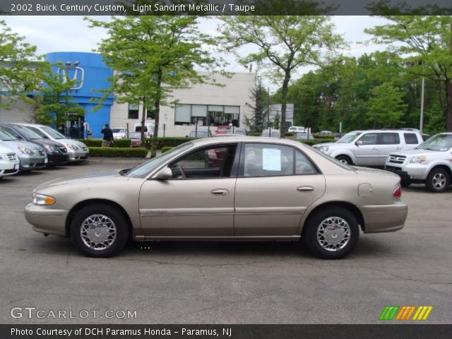 2002 Buick Century Custom in Light Sandrift Metallic