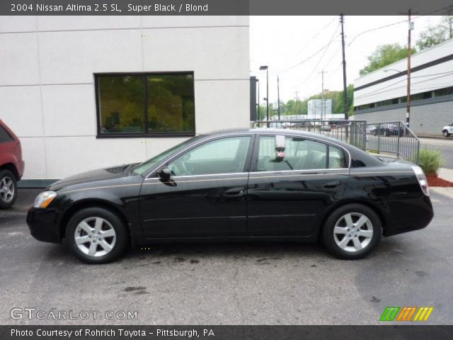 2004 Nissan Altima 2.5 SL in Super Black