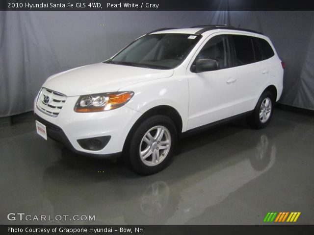 2010 Hyundai Santa Fe GLS 4WD in Pearl White