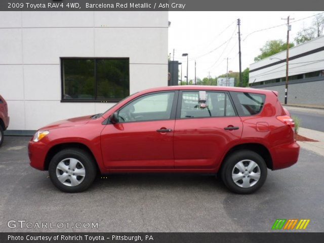 2009 Toyota RAV4 4WD in Barcelona Red Metallic