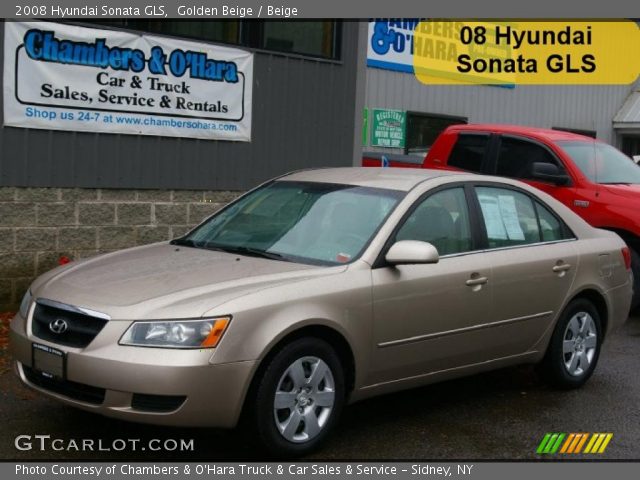 2008 Hyundai Sonata GLS in Golden Beige