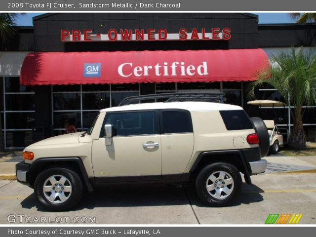 2008 Toyota FJ Cruiser  in Sandstorm Metallic