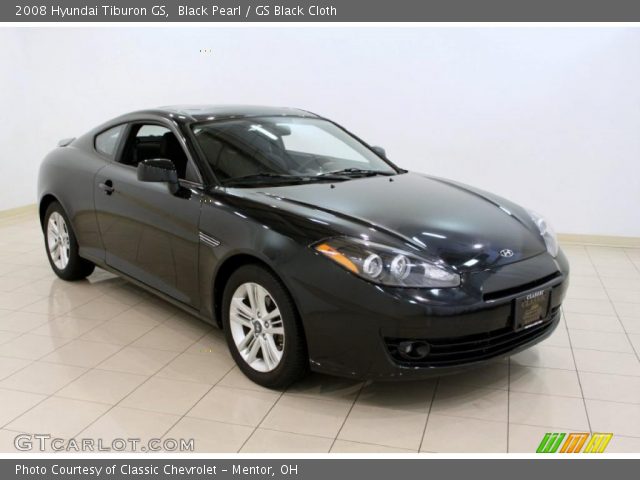 2008 Hyundai Tiburon GS in Black Pearl
