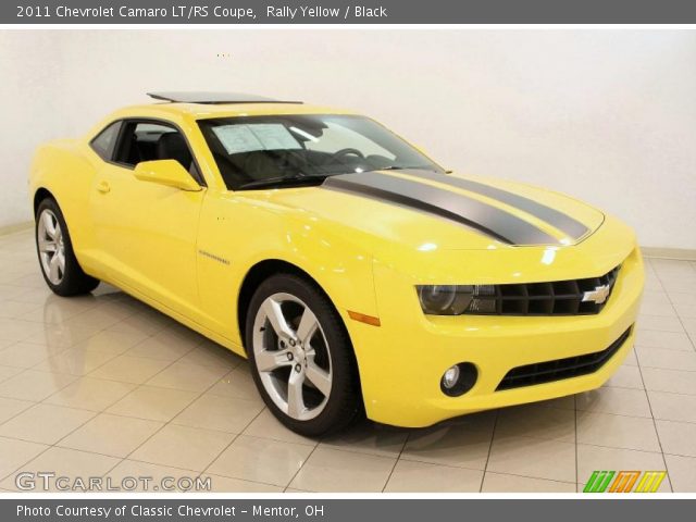 2011 Chevrolet Camaro LT/RS Coupe in Rally Yellow