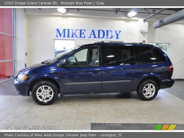 2003 Dodge Grand Caravan EX in Midnight Blue Pearl