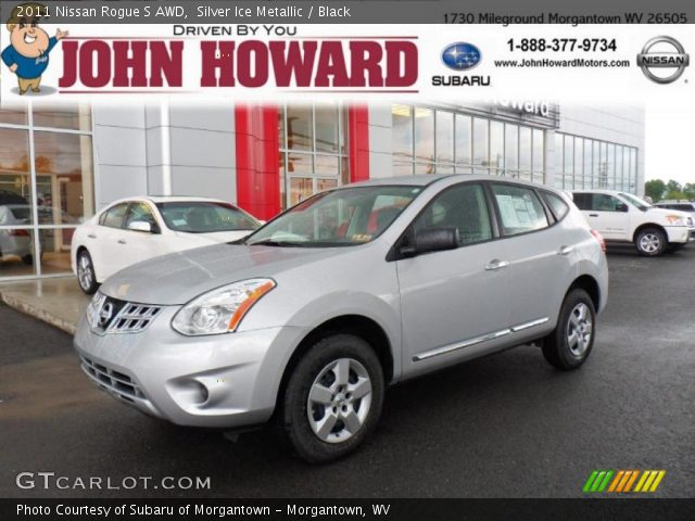 2011 Nissan Rogue S AWD in Silver Ice Metallic