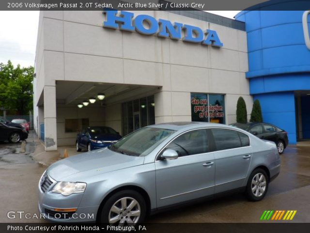 2006 Volkswagen Passat 2.0T Sedan in Arctic Blue Silver