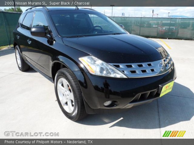 2003 Nissan Murano SL in Super Black