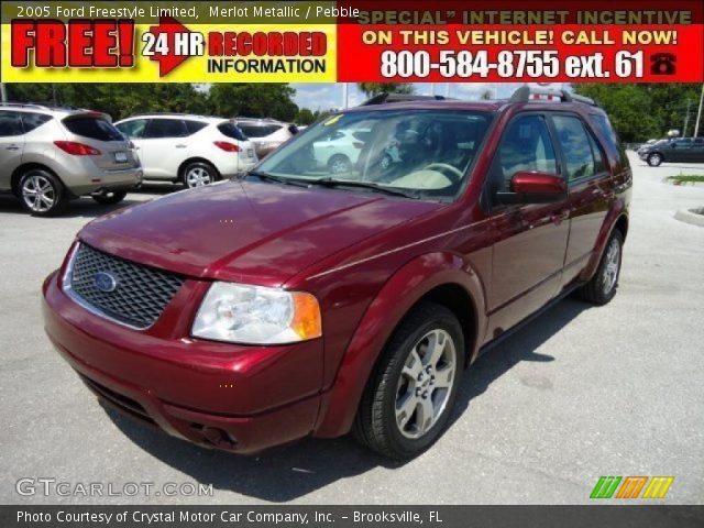 2005 Ford Freestyle Limited in Merlot Metallic
