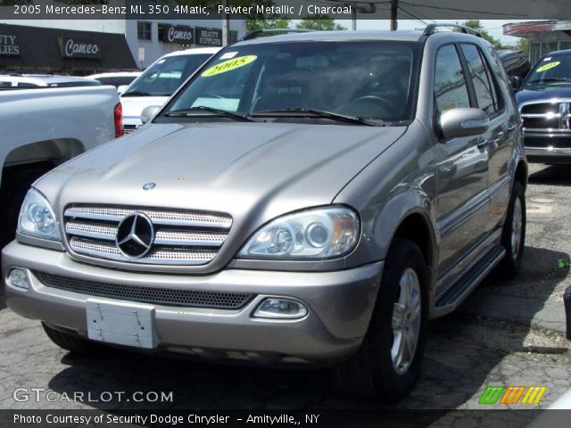 2005 Mercedes-Benz ML 350 4Matic in Pewter Metallic